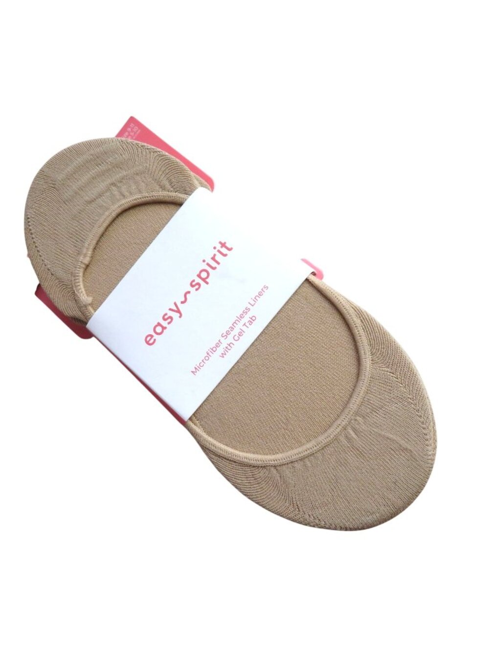 Easy Spirit Microfiber Seamless Liners Gel Tab Sock Size 9-11 Shoe Size 5-10